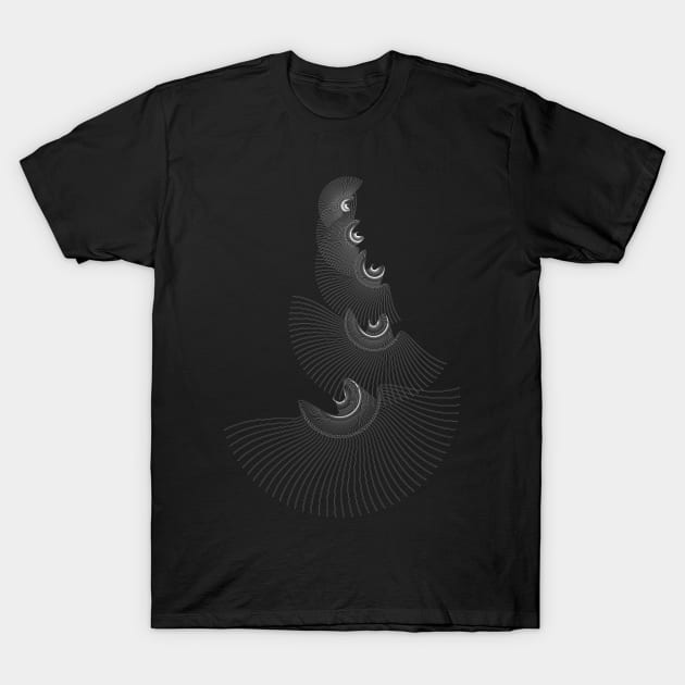 Abstract artistic lines T-Shirt by Asim138